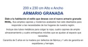 Armario Granada 2.30